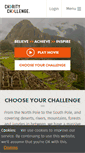 Mobile Screenshot of charitychallenge.com